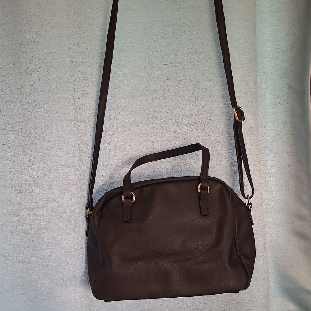 Tommy Hilfiger Black and Cream Satchel - Picture 4 of 6